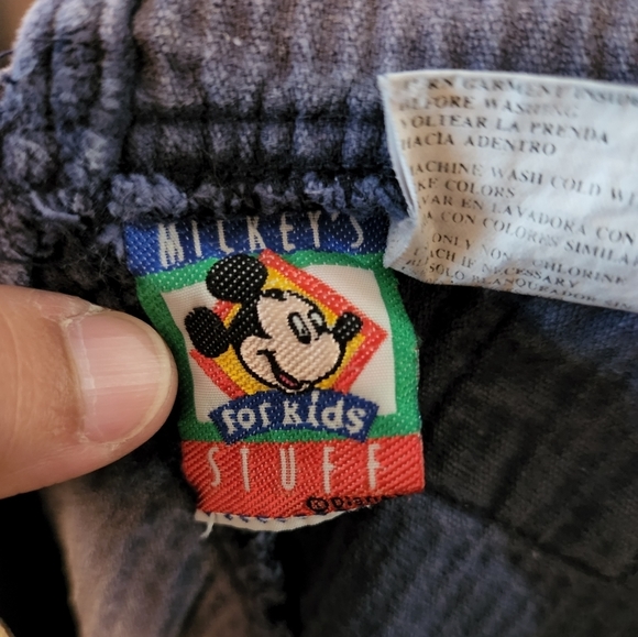 Minnie Mouse Corduroy Overalls Toddler Vintage - Picture 8 of 9